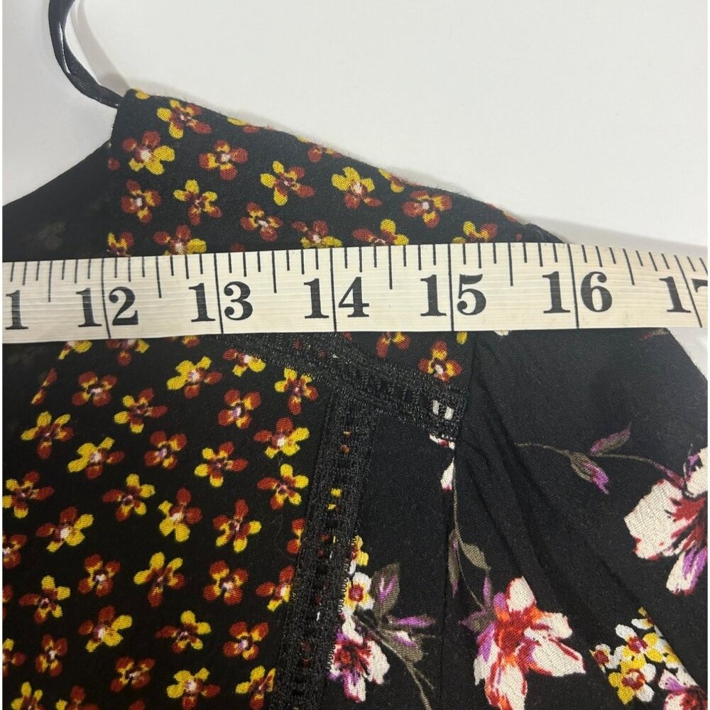 Altar'd State Medium Babydoll Dress Floral Boho Hippie Fall - Picture 9 of 10